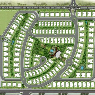 كمبوند جدار أكتوبر إيوان – Jedar Compound 6 October