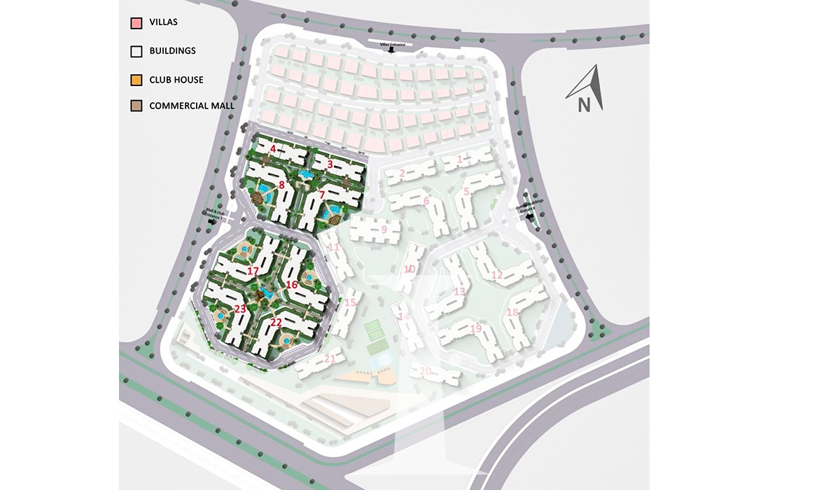 بمساحة 324 متر فلل للبيع في مشروع جنوب