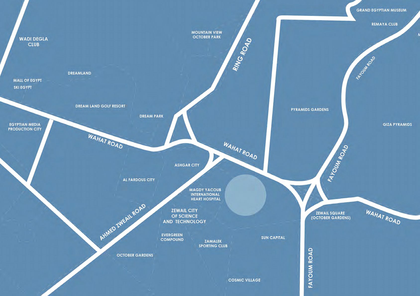 معمار المرشدي ليك فرونت 6 اكتوبر – Lakefront October Compound