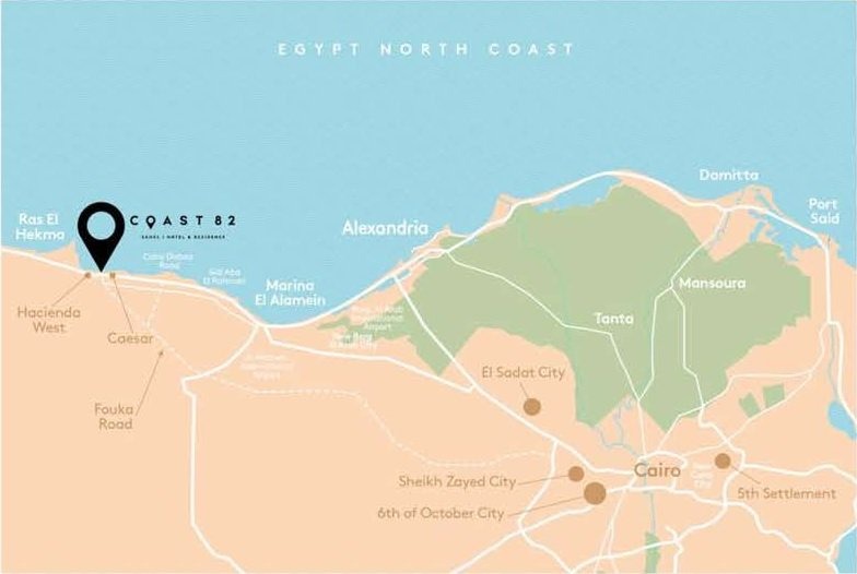 قرية كوست 82 الساحل الشمالي هايد بارك – Coast 82 North Coast
