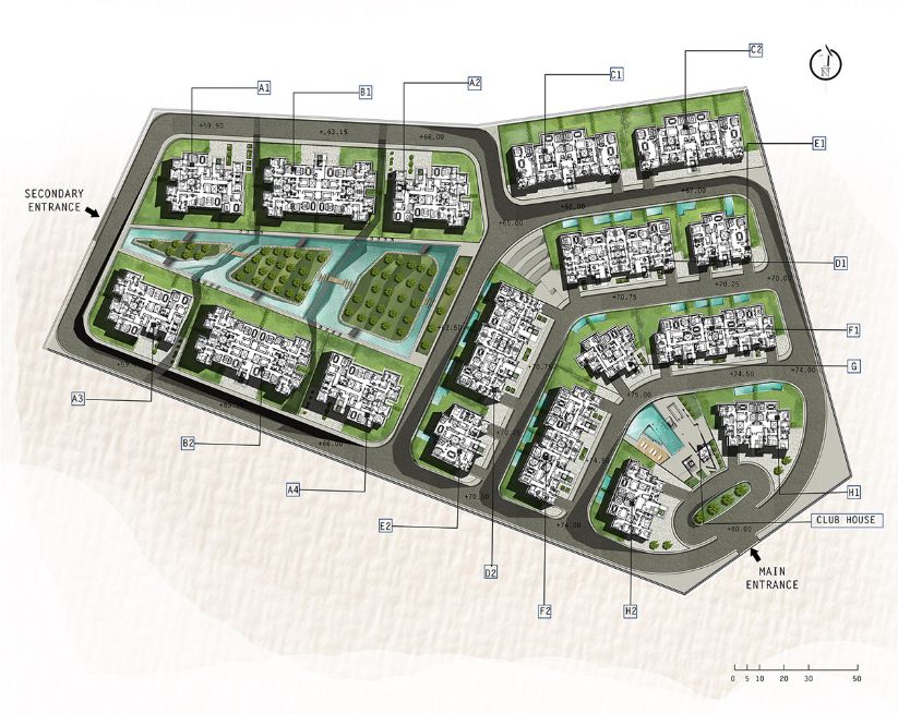 كمبوند بريكس 6 أكتوبر إنرشيا – Brix Compound 6 October