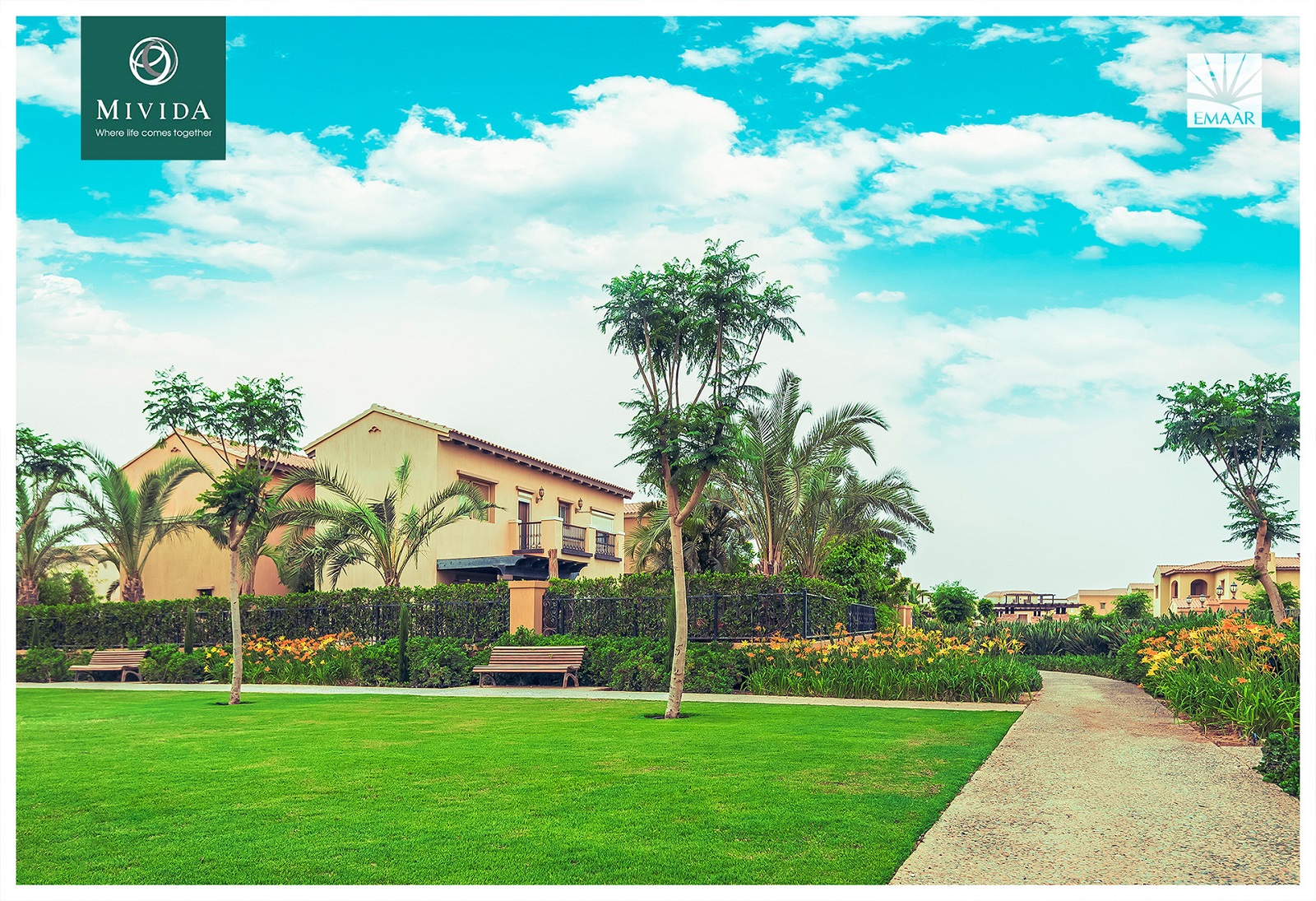 بمساحة 320 متر اسكن في كمبوند ميفيدا القاهرة الجديدة