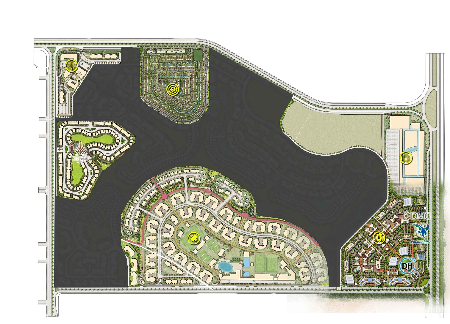 ماونتن فيو بارك ايلاند اي سيتي القاهرة الجديدة – MV Park Island ICity New Cairo