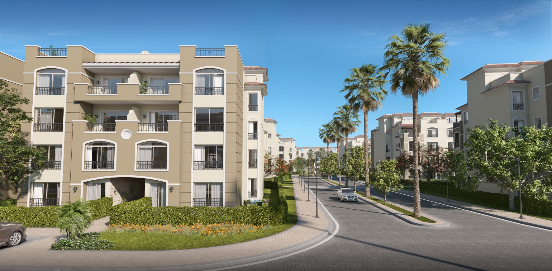 بمساحة 217 متر اسكن في كمبوند ستون ريزيدنس التجمع الخامس