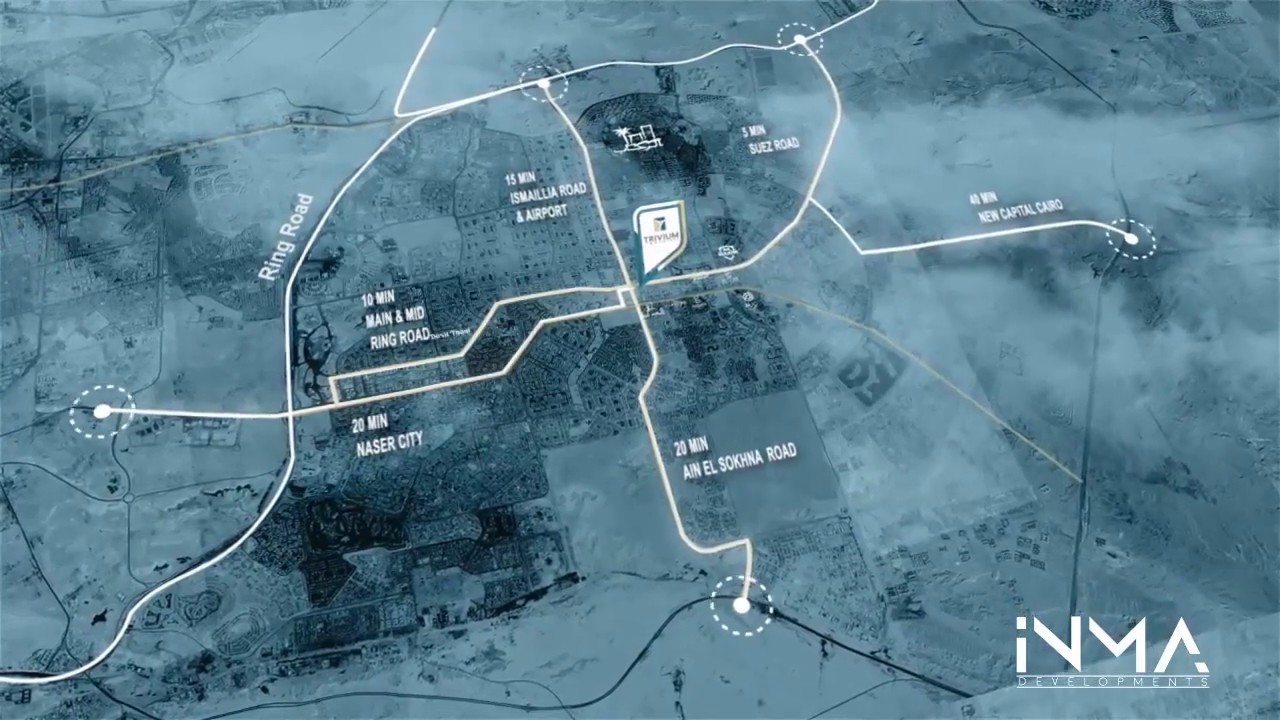 تعرف علي سعر مكتب بمساحة 104 متر في مول تريفيوم التجمع الخامس