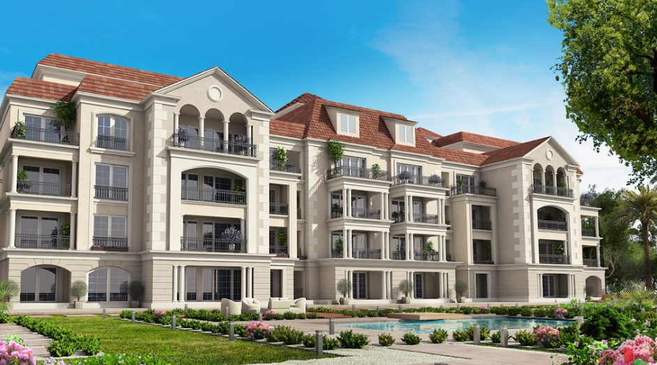 لمحبى الرقي شقه للبيع في كمبوند ريجنتس بارك بمساحة 140م بالتجمع الخامس