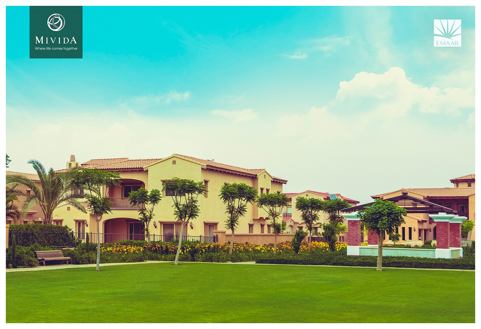 بمساحة 320 متر اسكن في كمبوند ميفيدا القاهرة الجديدة