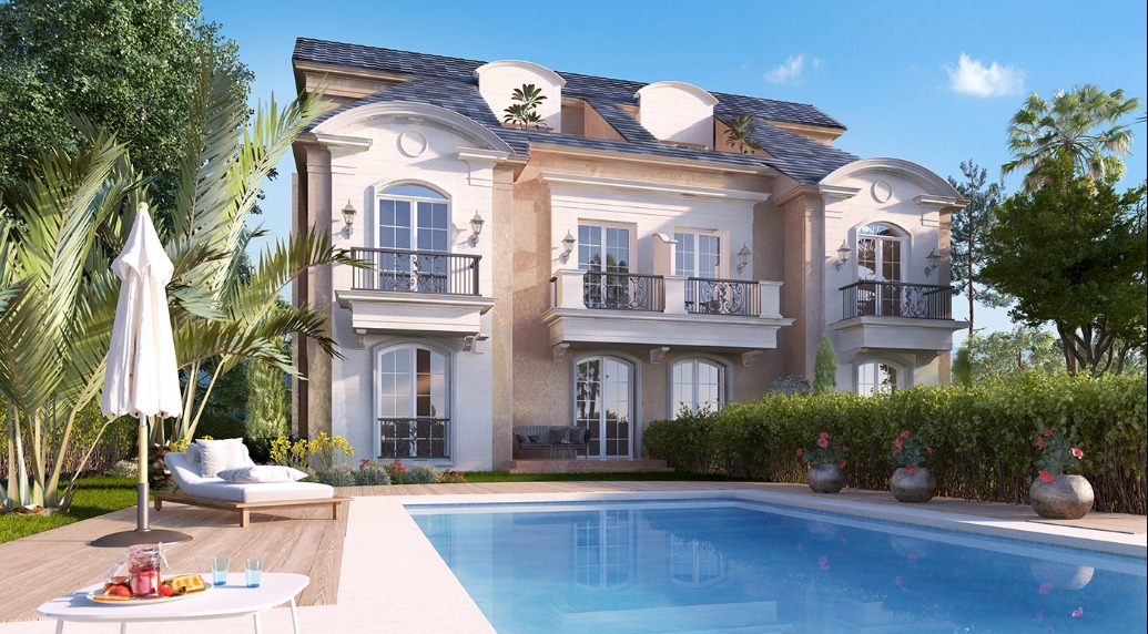 اميز فيلا للبيع بكمبوند ليان صبور بمساحة 376 متر