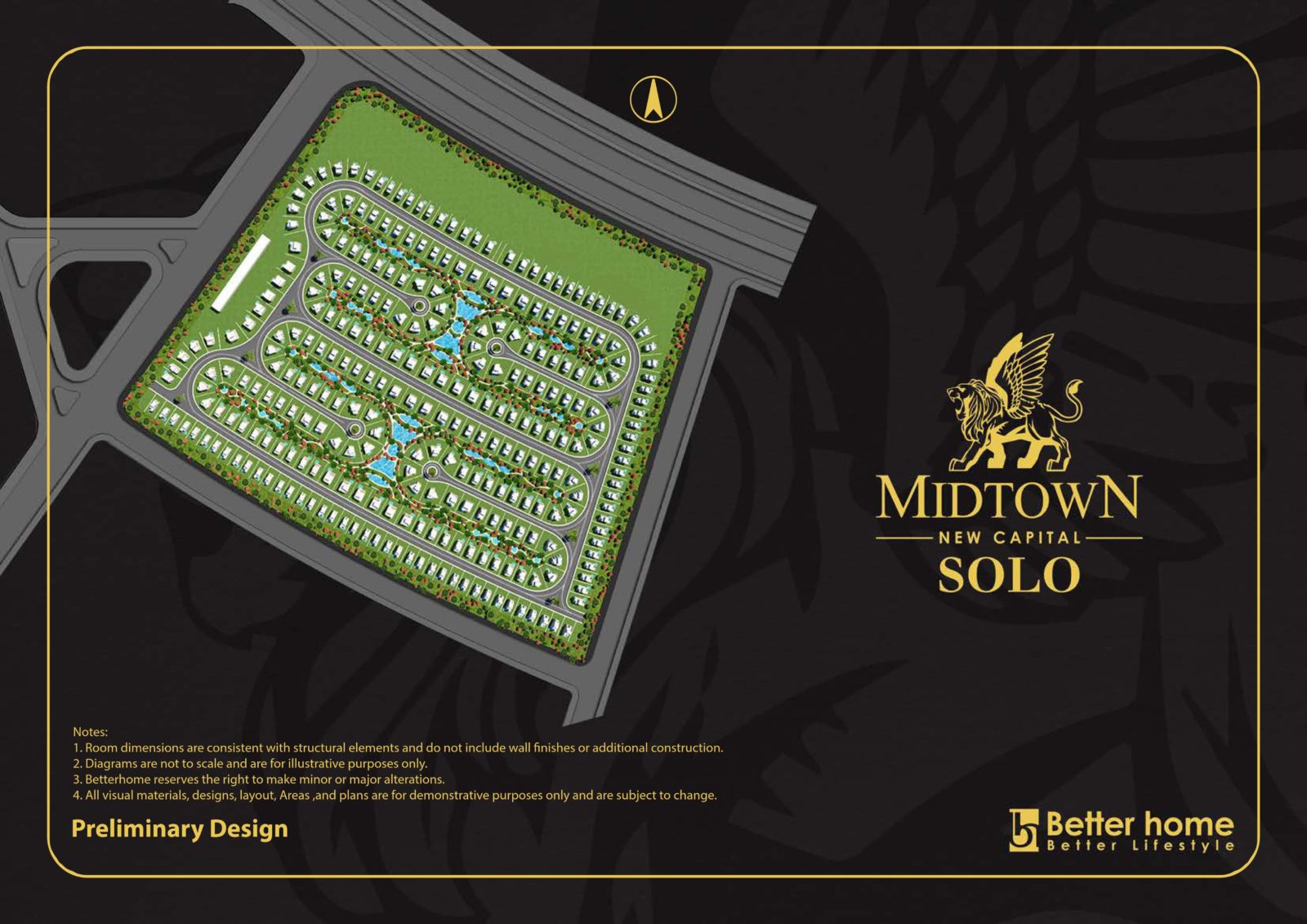 فيلا لقطة للبيع 400م في كمبوند ميدتاون سولو العاصمة الادارية بسعر خيالي