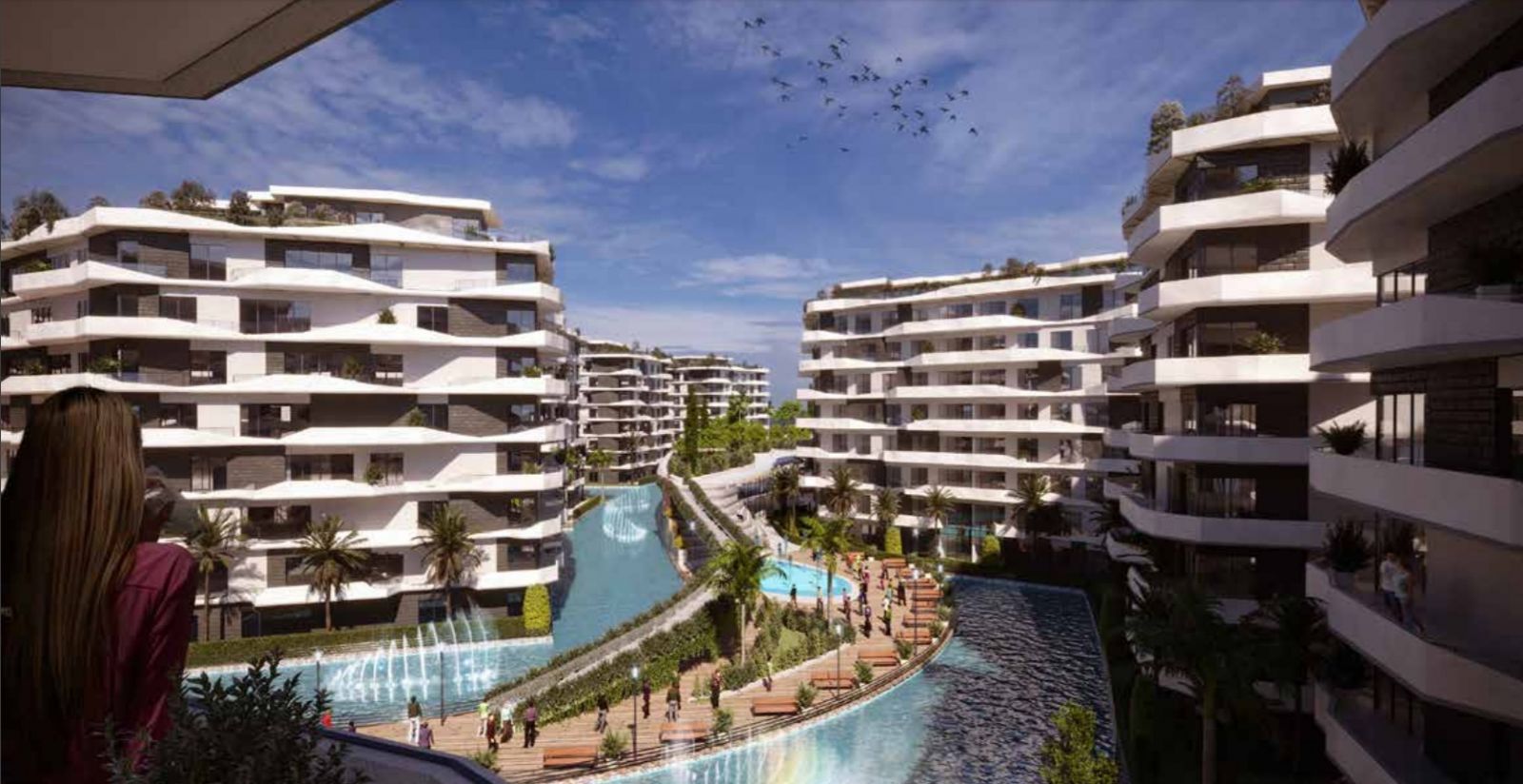 اسكن في العاصمة الجديدة بكمبوند روزس شقة بمساحة 200 متر