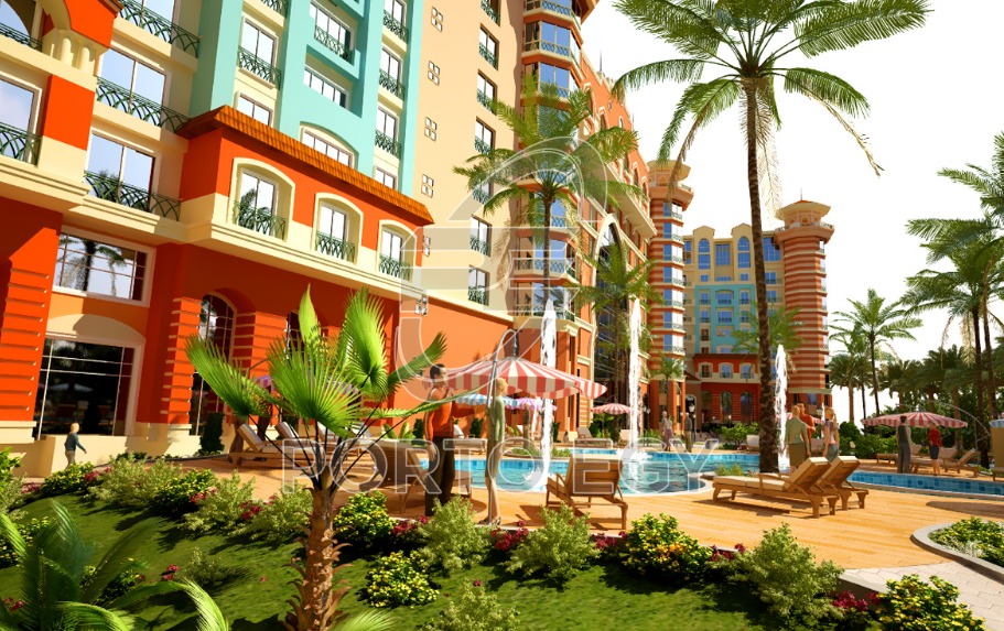 اميز دوبلكس للبيع بكمبوند porto new cairo بمساحة 180 متر