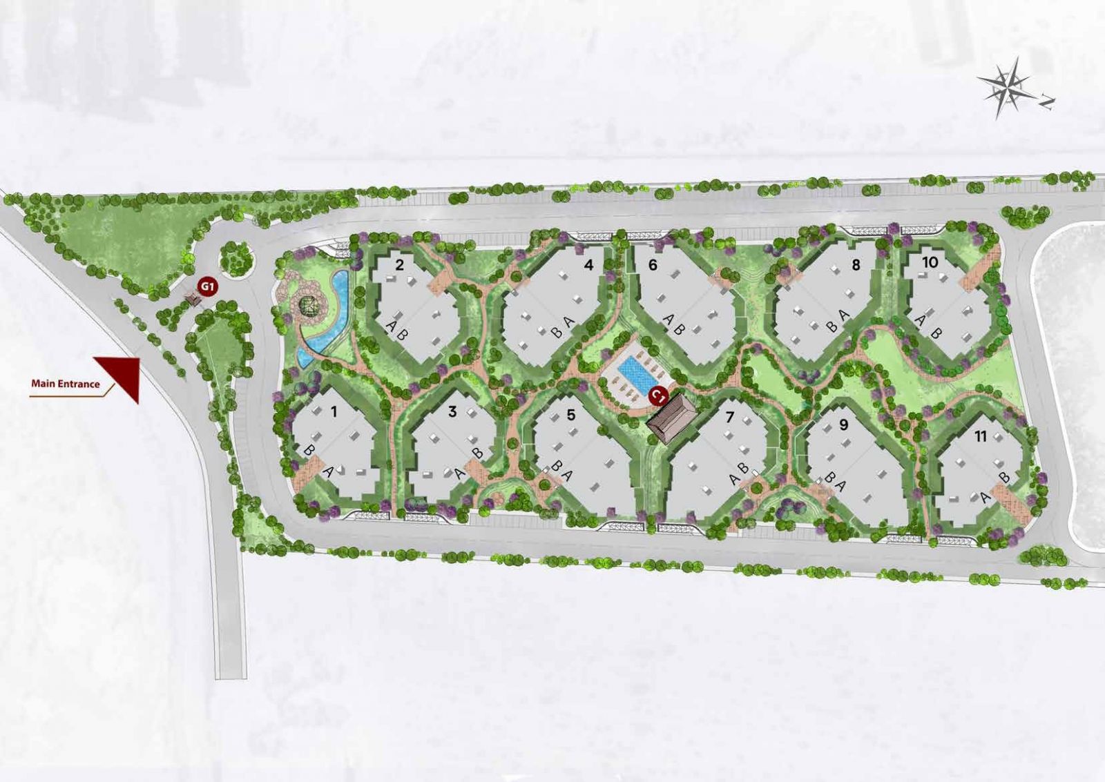 كمبوند ذا اكسيس 6 أكتوبر إيوان – The Axis Compound 6 October