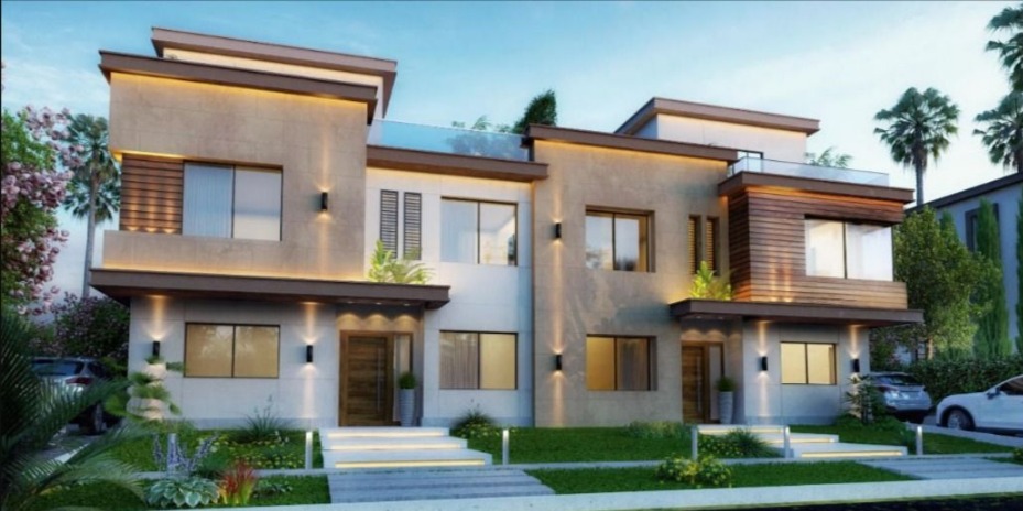 Own a villa with 10% down payment in New Cairo inside Azzar Compound