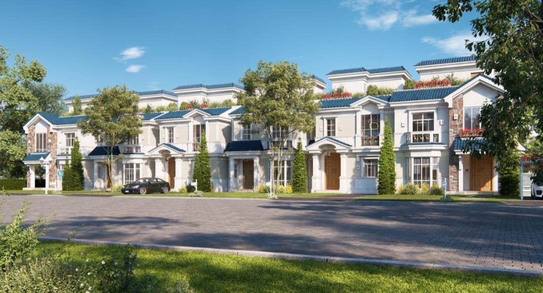 أحصل على تاون هاوس في مشروع mountain view iii بمساحة 220 متر