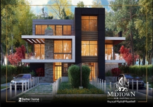 اميز شقه للبيع بكمبوند Midtown condo new capital بمساحة 120 متر
