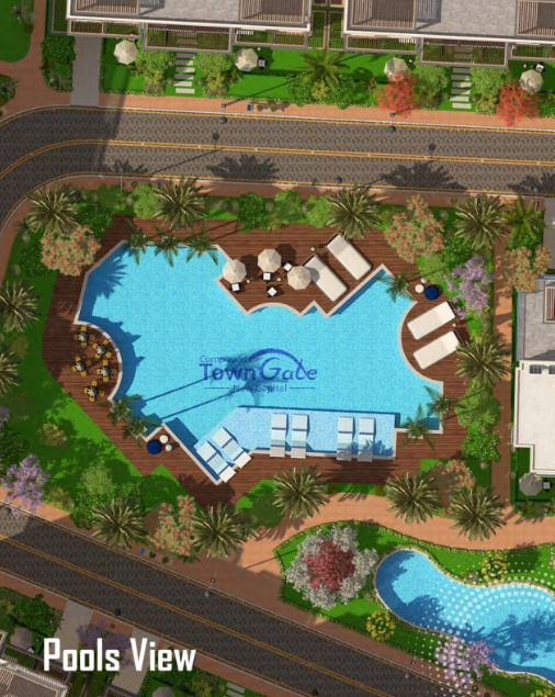 3 غرف نوم شقق للبيع في كمبوند تاون جيت