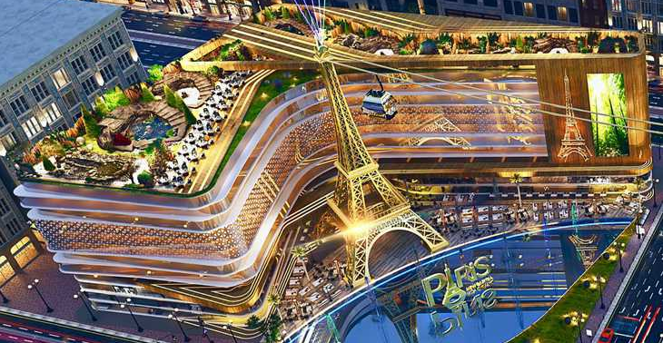 امتلك مكتب في مول باريس ايست العاصمة الادارية بمساحة تبدأ من 36 متراً