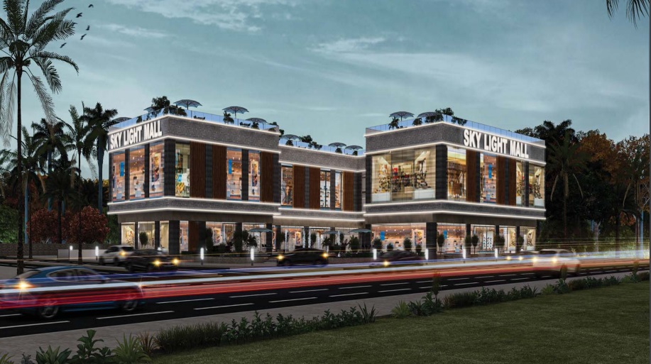 محلات للبيع في مول سكاي لايت 43 متر