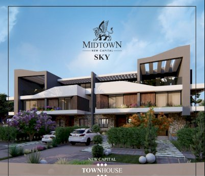 شقة لقطة للبيع 140م في Midtown Sky العاصمة الإدارية بسعر خيالي