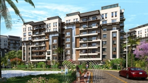 بسعر مغري شقة 130م بكمبوند تاون جيت العاصمة الإدارية فيو رائع