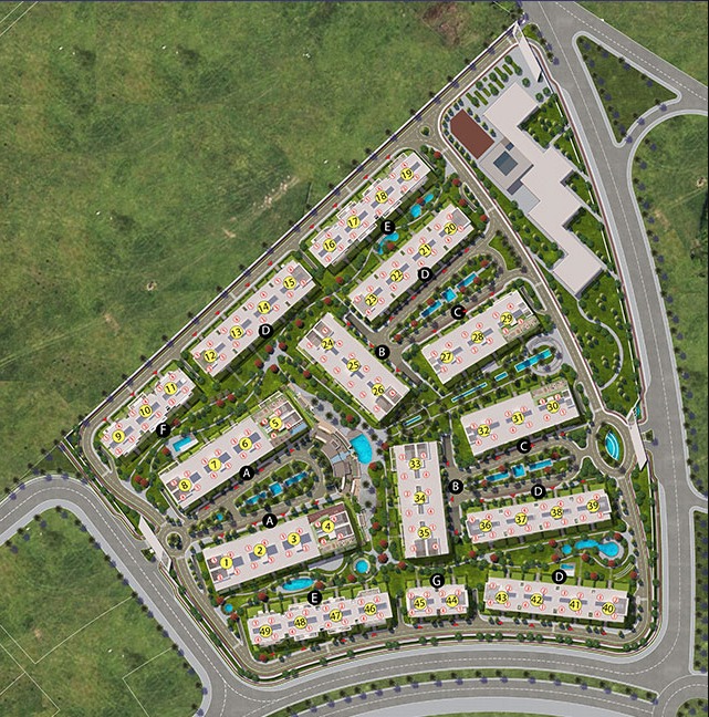 شقق للبيع 3 غرف نوم في كمبوند سيناريو 186 متر