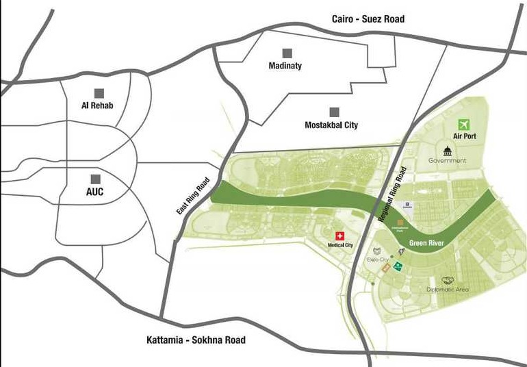 اشتري شقتك بمساحة 198 متر في كمبوند بوكا New Capital