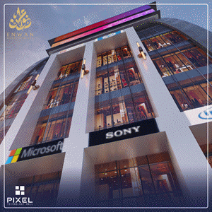 كافيه للبيع 140م في PIXEL MALL بتسهيلات فى السداد