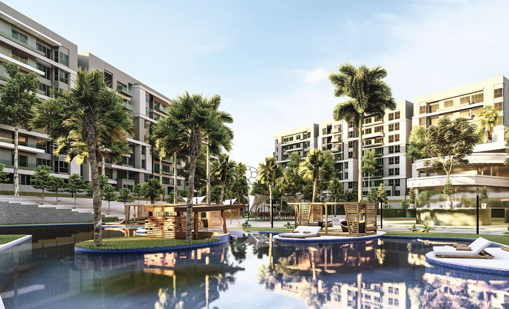 بسعر مغري شقة 180م بسين 7 العاصمة الادارية فيو رائع