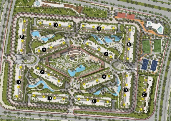 بسعر مغري شقة 180م بسين 7 العاصمة الادارية فيو رائع