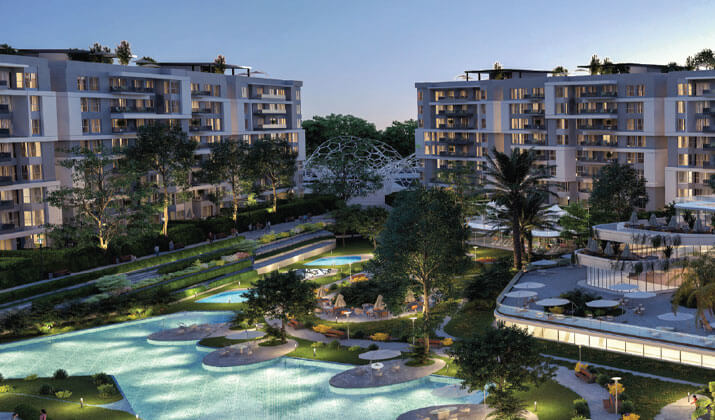 بسعر مغري شقة 180م بسين 7 العاصمة الادارية فيو رائع