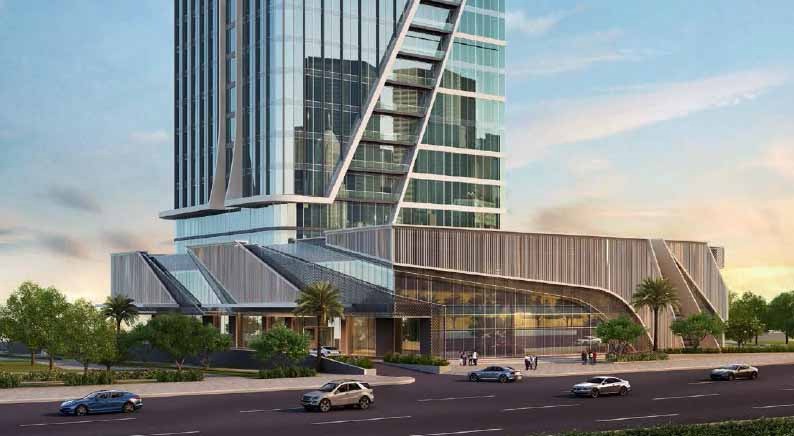 بمساحة 90 متر عيادات للبيع في سيكستي ايكونيك تاور