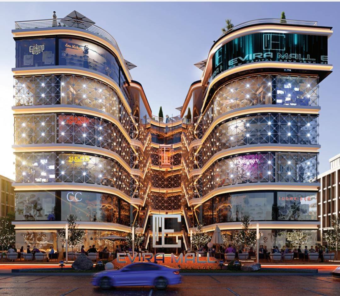 اشتري محل بمساحة 32 متر في ايفيرا مول بالعاصمة الجديدة