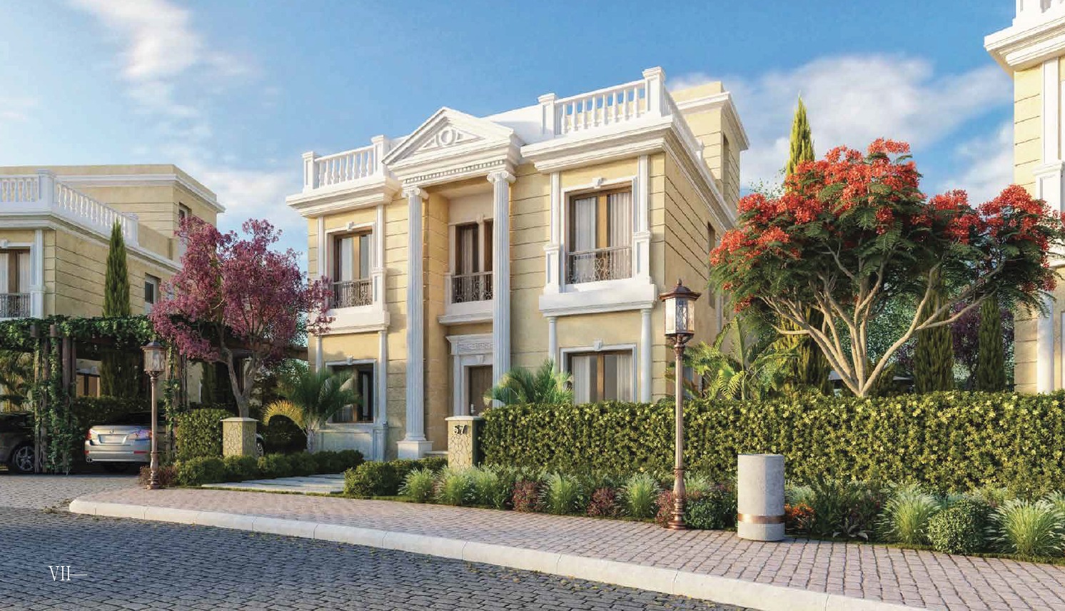 فيلا للبيع 432م في لافيردي كاسيت العاصمة الإدارية بتسهيلات فى السداد