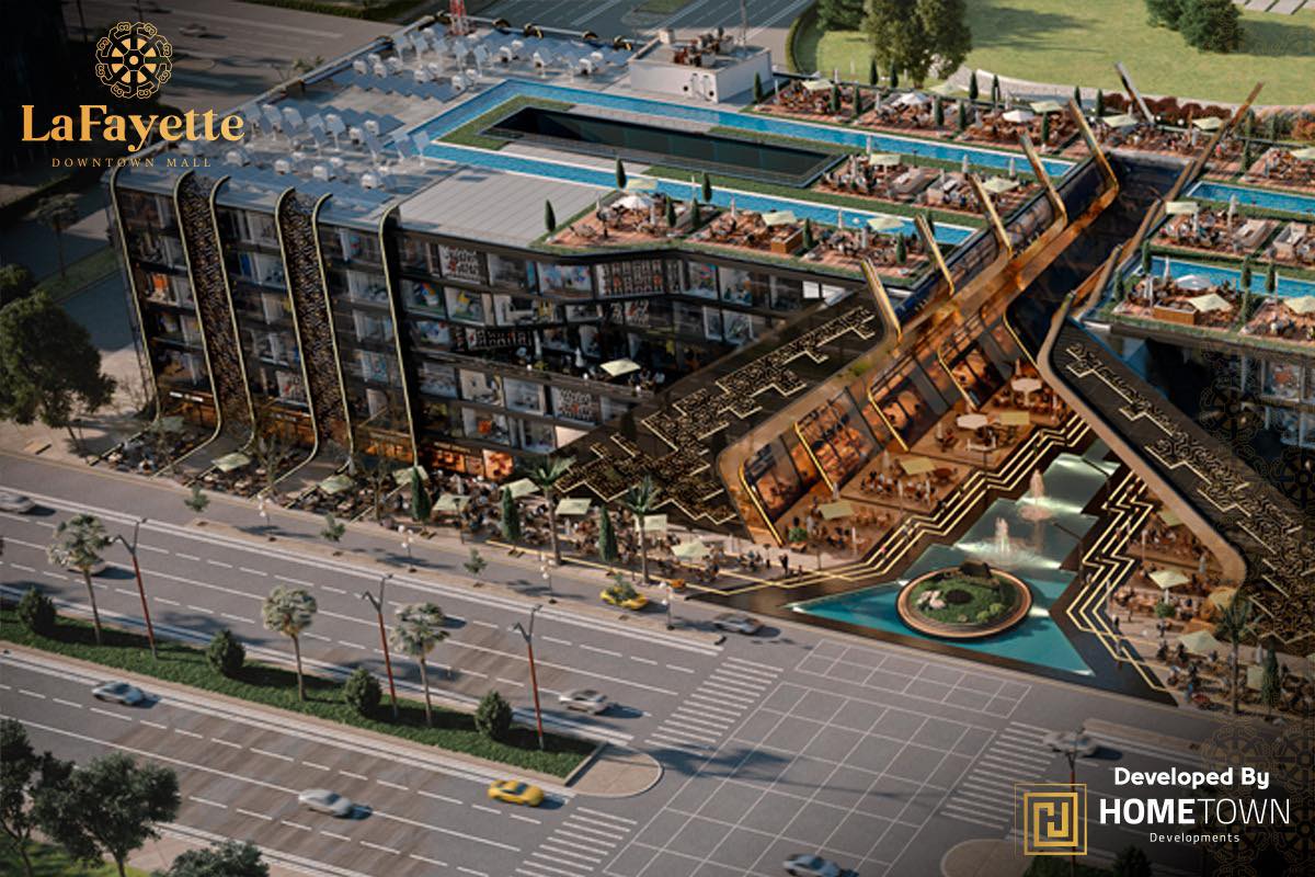 اشتري محل بمساحة 63 متر في lafayette mall new capital
