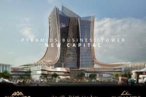 فرصة عظيمة محل 95م مع اقساط على 10 سنوات فى بيراميدز بيزنس تاور