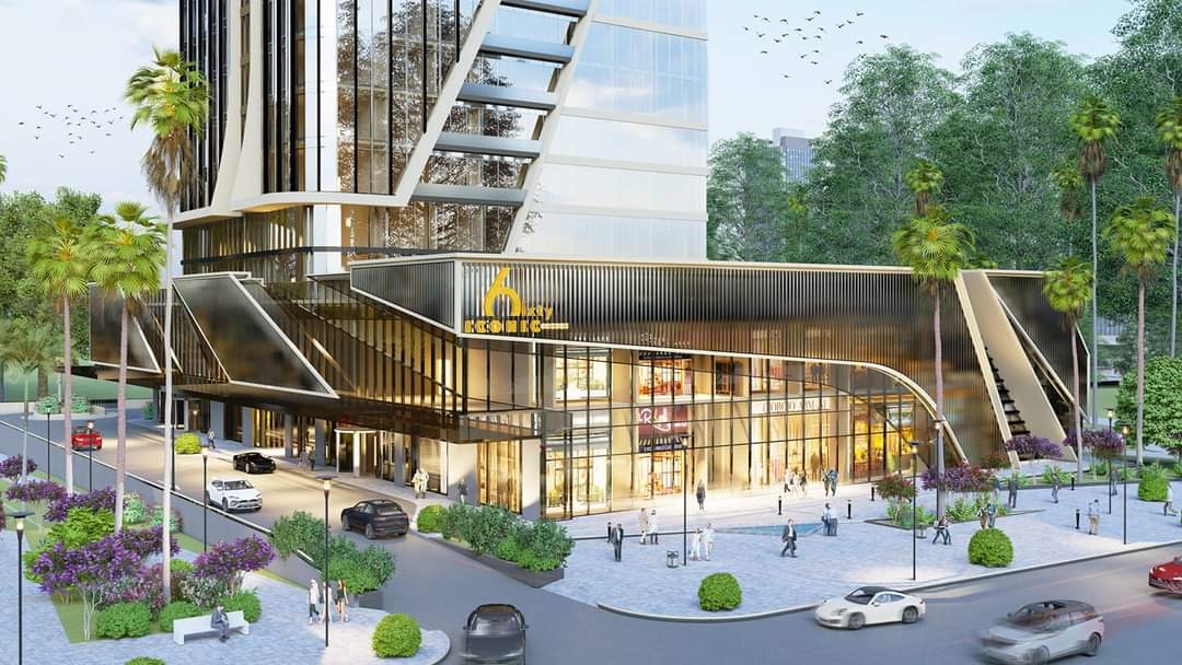 بمساحة 90 متر عيادات للبيع في سيكستي ايكونيك تاور