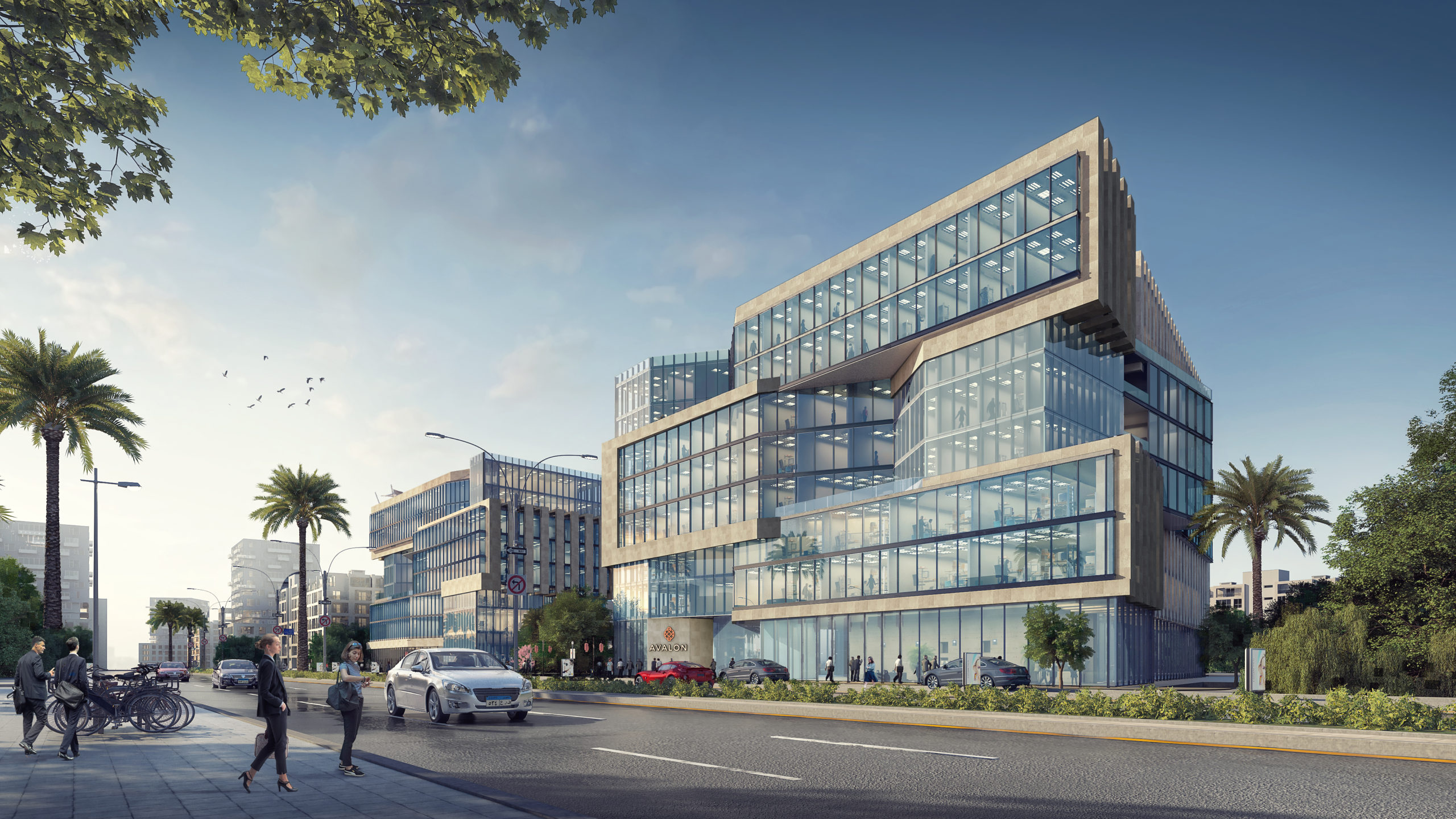 مكاتب للبيع في افالون مول 88 متر