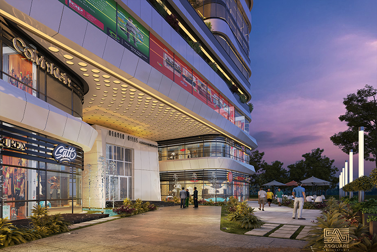 بمساحة 73 متر محلات للبيع في مشروع بوينت 3