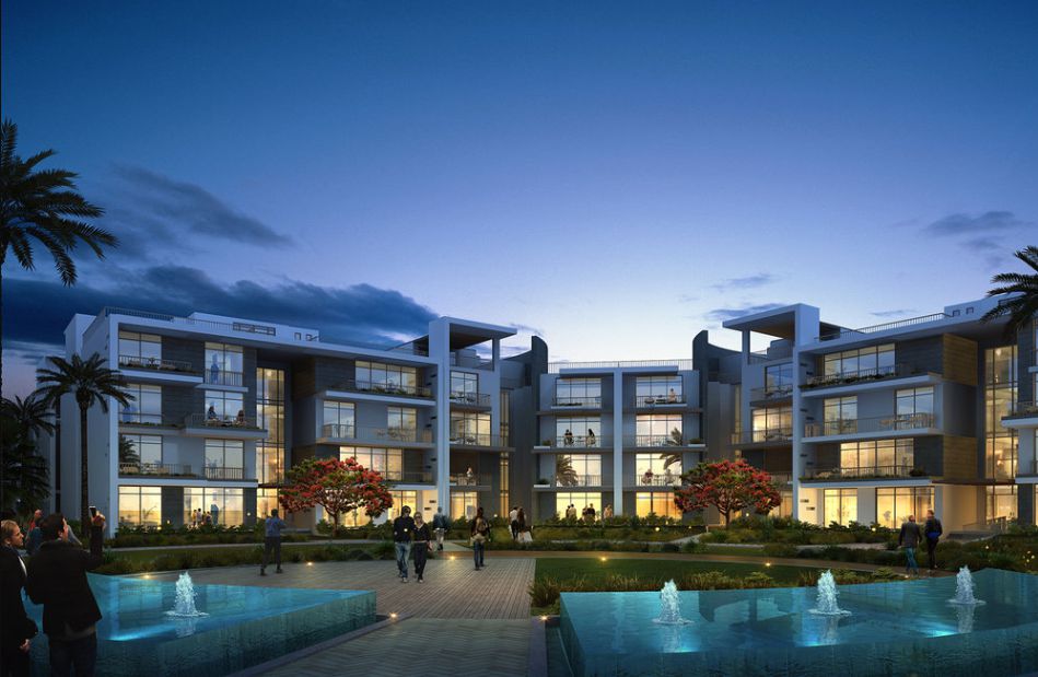 115m Apartment for sale in a very unique location within Pyramids Hills