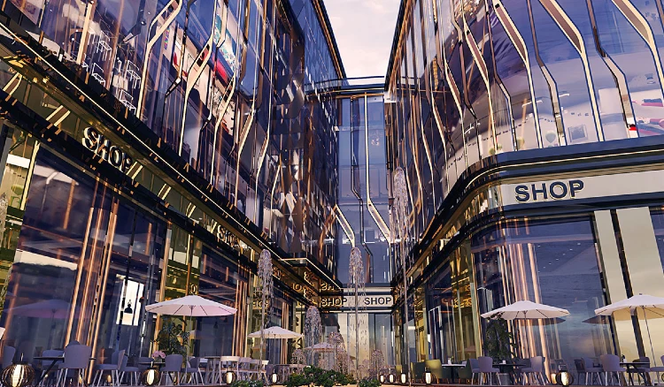 1 غرفة محلات للبيع في مشروع ذا مول