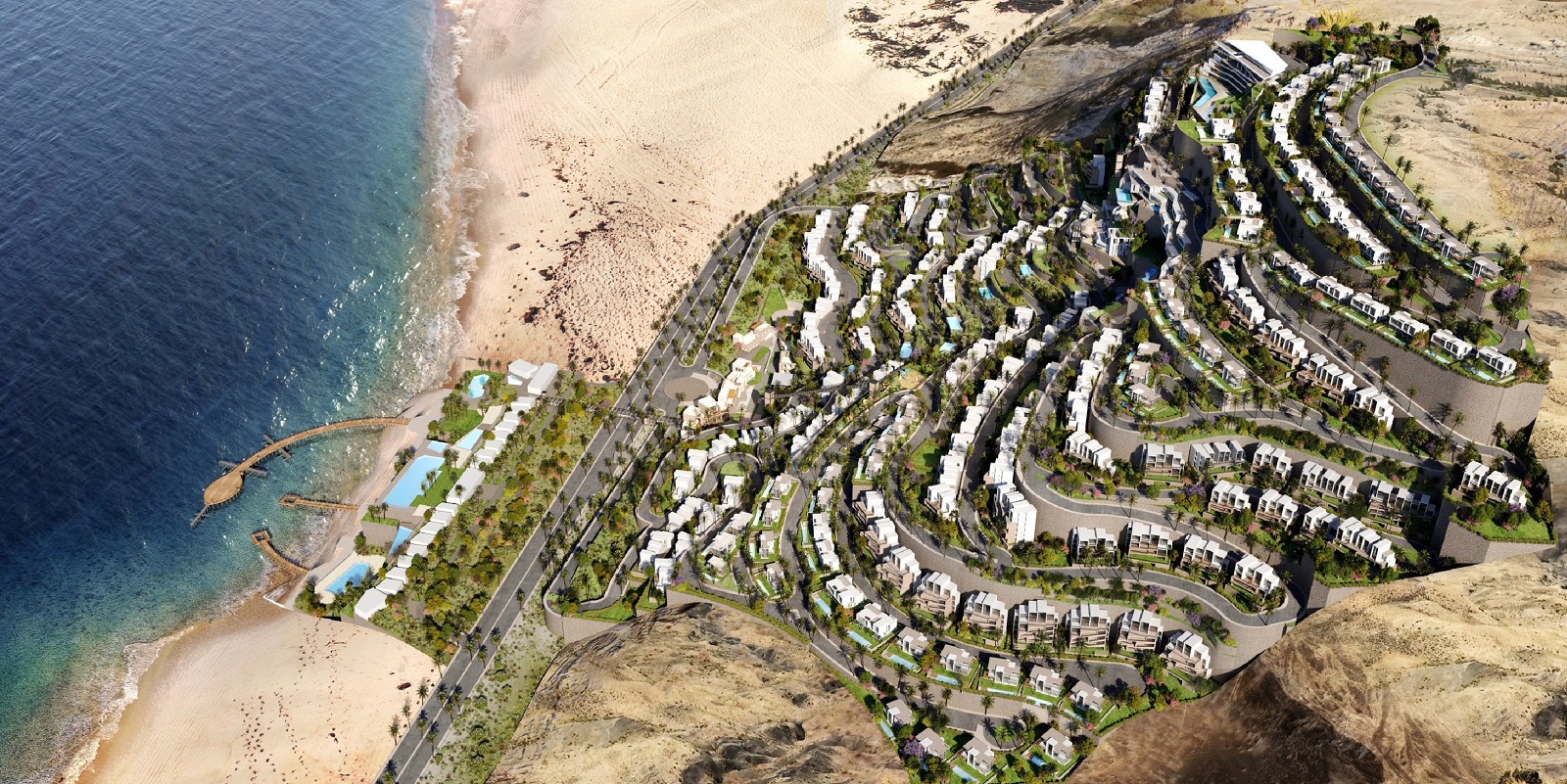 2 غرفة نوم شاليهات للبيع في baymount العين السخنة