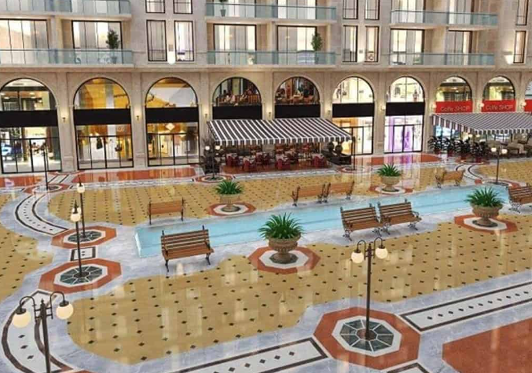 شقق للبيع في مشروع بورتو هليوبوليس 121 متر