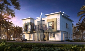 بمساحة 299 متر منازل مزدوجة للبيع في كمبوند جدار