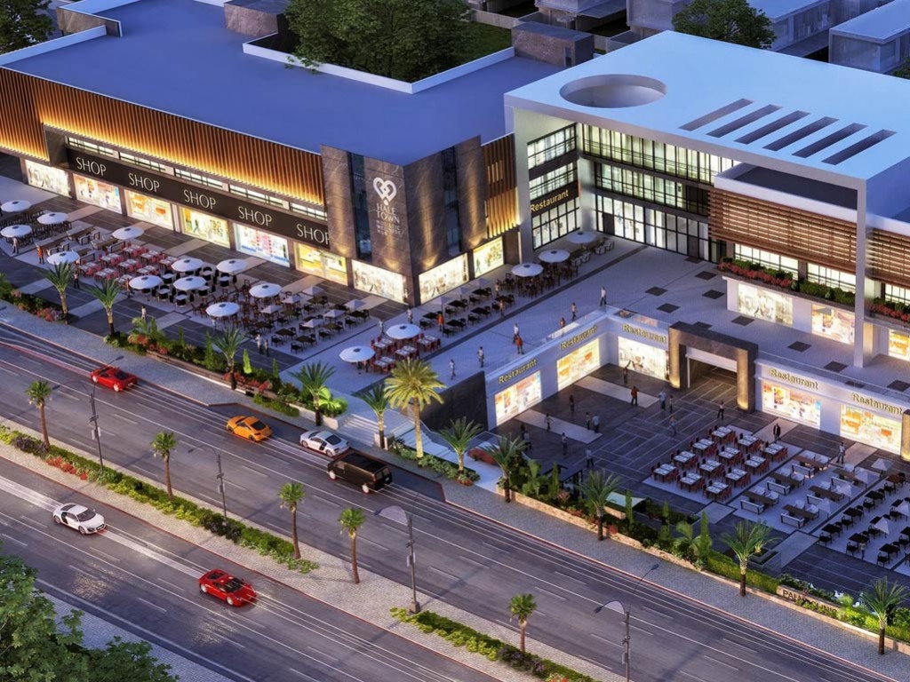 احصل علي عيادتك في هيل تاون 6 أكتوبر بمساحة 49 متر