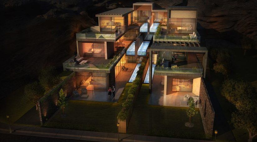 ارخص شاليه 151م للبيع فى قرية عين هيلز السخنة