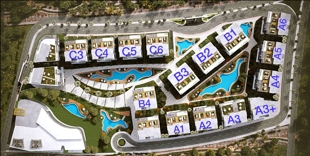 The cheapest studio 60m for sale in La Capitale New Alamein
