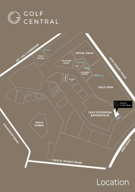 Golf Central Mall 6 october Palm hills