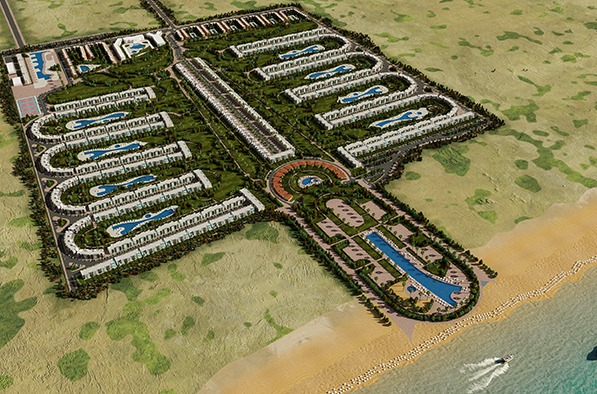 شاليهات للبيع 3 غرف نوم في بلومار السخنة 175 متر