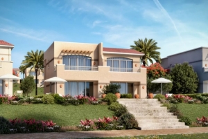 بمساحة 180 متر منازل مزدوجة للبيع في قرية تلال السخنة