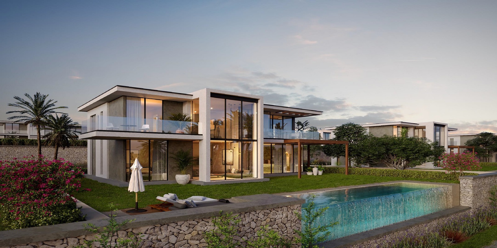 2 غرفة نوم شاليهات للبيع في baymount العين السخنة